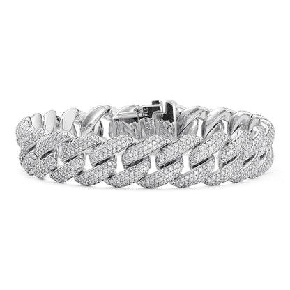 Bracciale placcato in argento